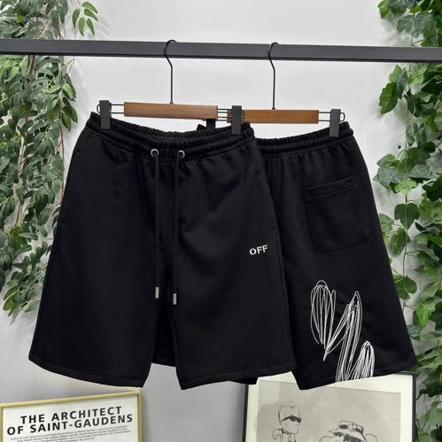 OFF-Whlte arrow print shorts#5