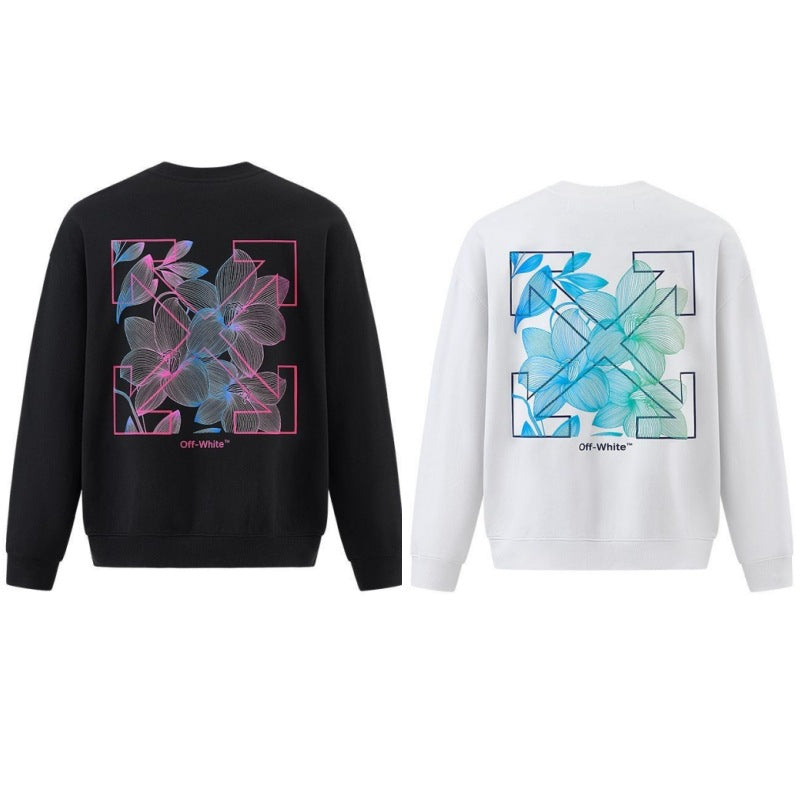 OFF-Whlte Arrow logo sports sweatshirt #1018