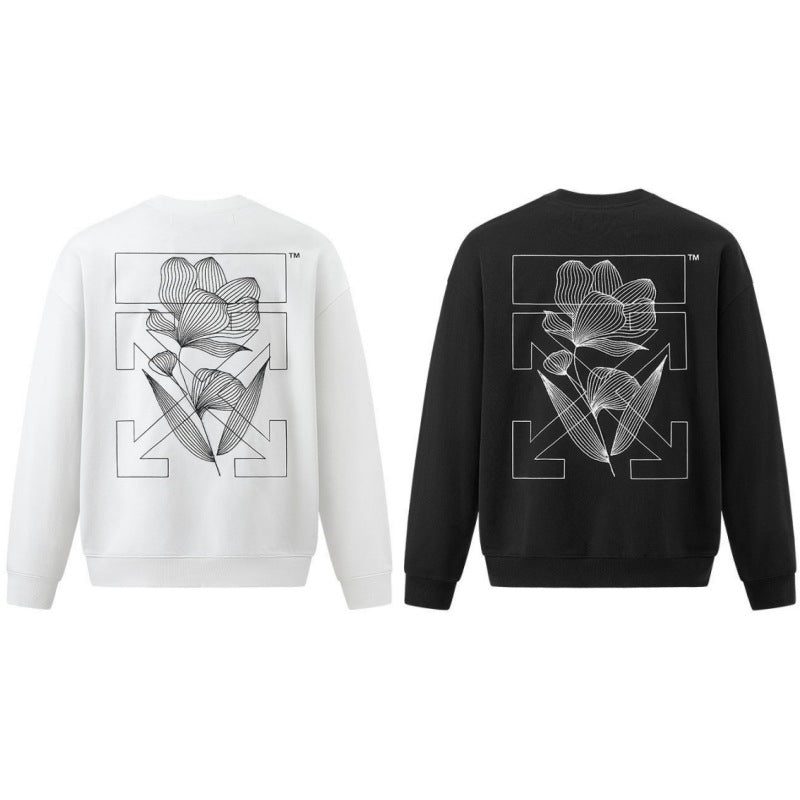 OFF-Whlte Arrow logo sports sweatshirt #1010