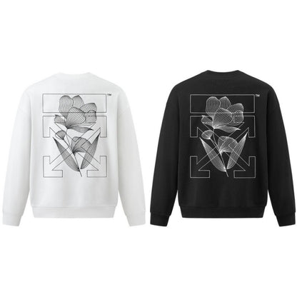 OFF-Whlte Arrow logo sports sweatshirt #1010