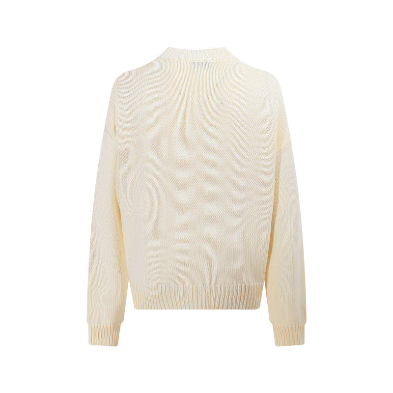 OFF-Whlte Intarsia Knit Sweater#8