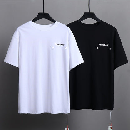 OFF-Whlte Arrow logo print T-shirt#80