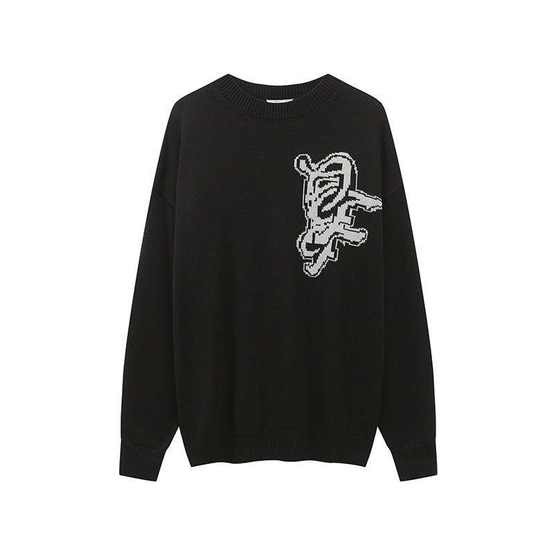 OFF-Whlte Intarsia Knit Sweater#10