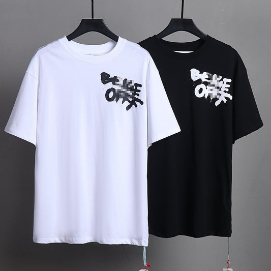 OFF-Whlte Arrow logo print T-shirt#76