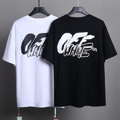 OFF-Whlte Arrow logo print T-shirt#76
