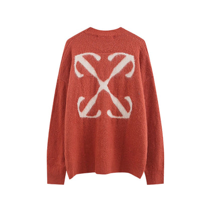 OFF-Whlte Intarsia Knit Sweater#7