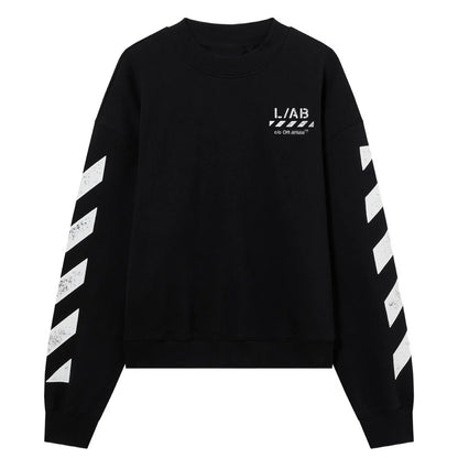 OFF-Whlte Arrow logo sports sweatshirt #1013