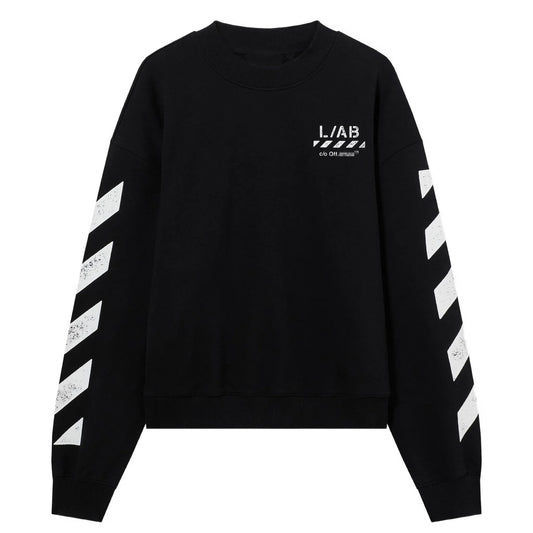 OFF-Whlte Arrow logo sports sweatshirt #1013