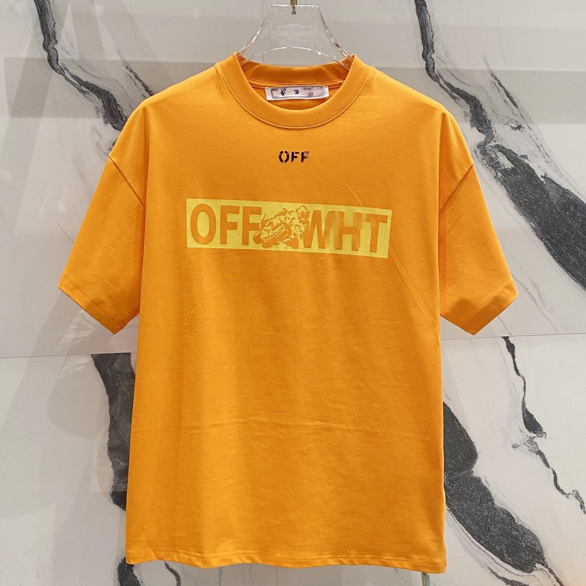 OFF-Whlte Arrow Logo Cotton T-shirt#34