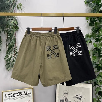 OFF-Whlte arrow print shorts#33