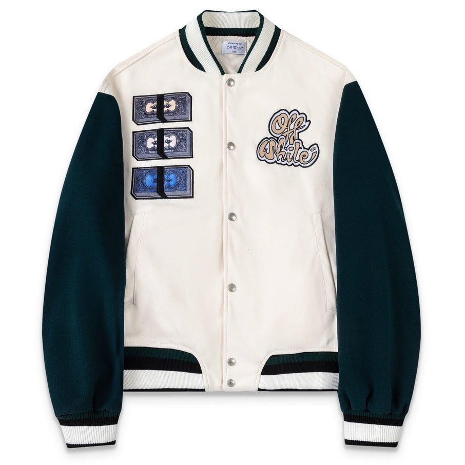 OFF-Whlte Baseball Jacket #32