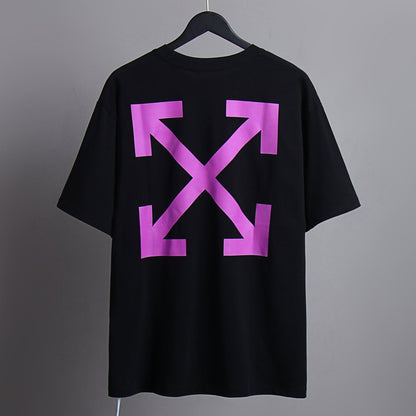 OFF-Whlte Arrow logo print T-shirt#69
