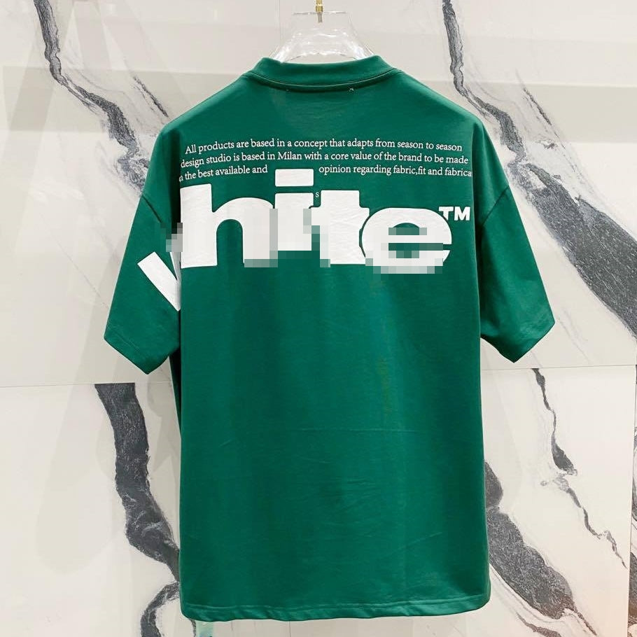 OFF-Whlte Arrow Logo Cotton T-shirt-1022