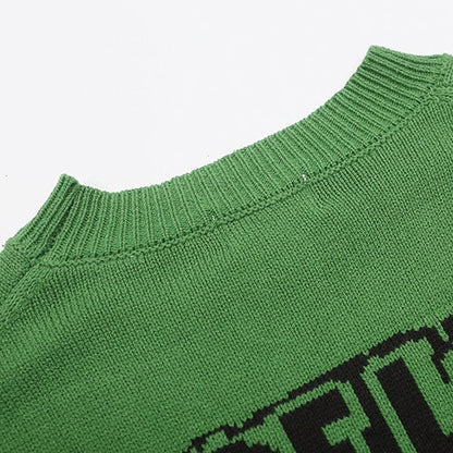 OFF-Whlte Intarsia Knit Sweater#10
