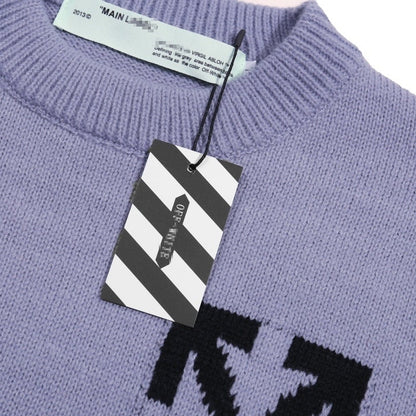 OFF-Whlte Intarsia Knit Sweater#4