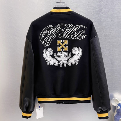 OFF-Whlte Baseball Jacket #34