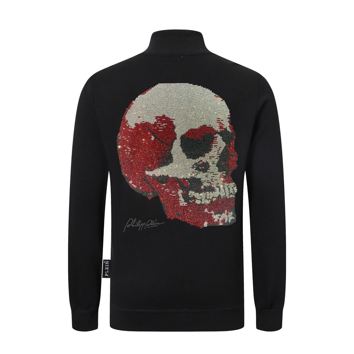 PP Stand collar sweatshirt jacket #4