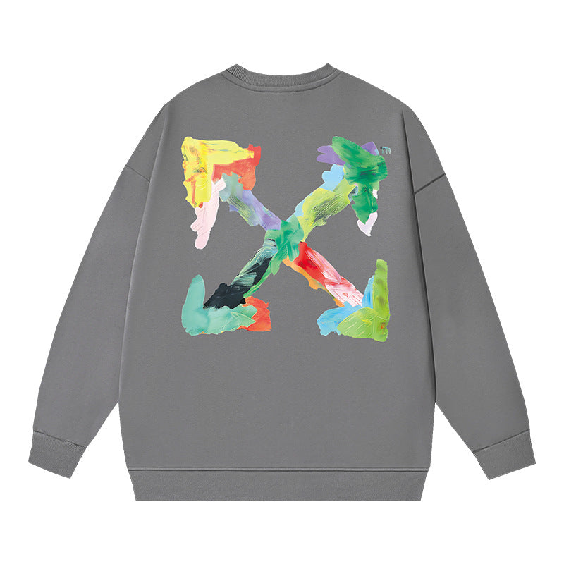 OFF-Whlte Arrow logo sports sweatshirt#38