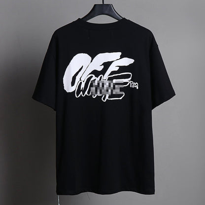 OFF-Whlte Arrow logo print T-shirt#76
