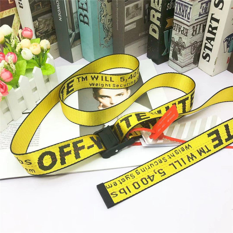 OFF-Whlte yellow belt