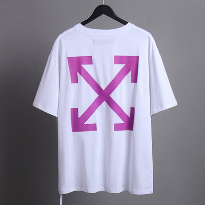 OFF-Whlte Arrow logo print T-shirt#69