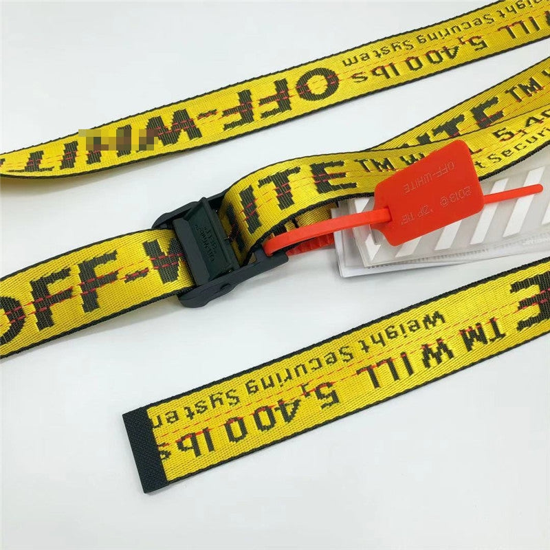 OFF-Whlte yellow belt