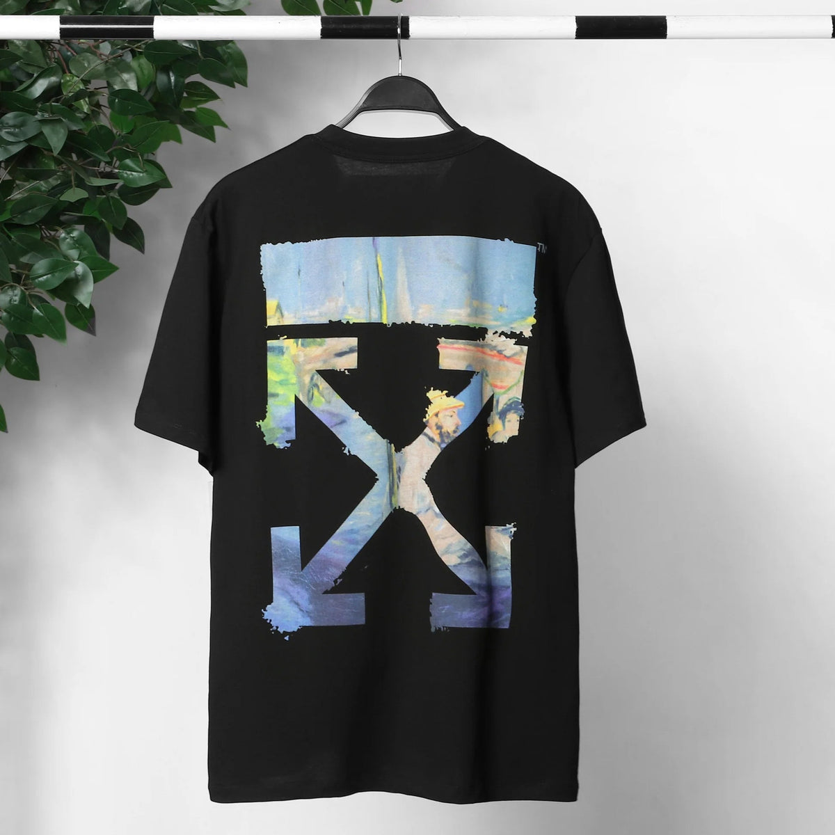 OFF-Whlte Arrow logo print T-shirt