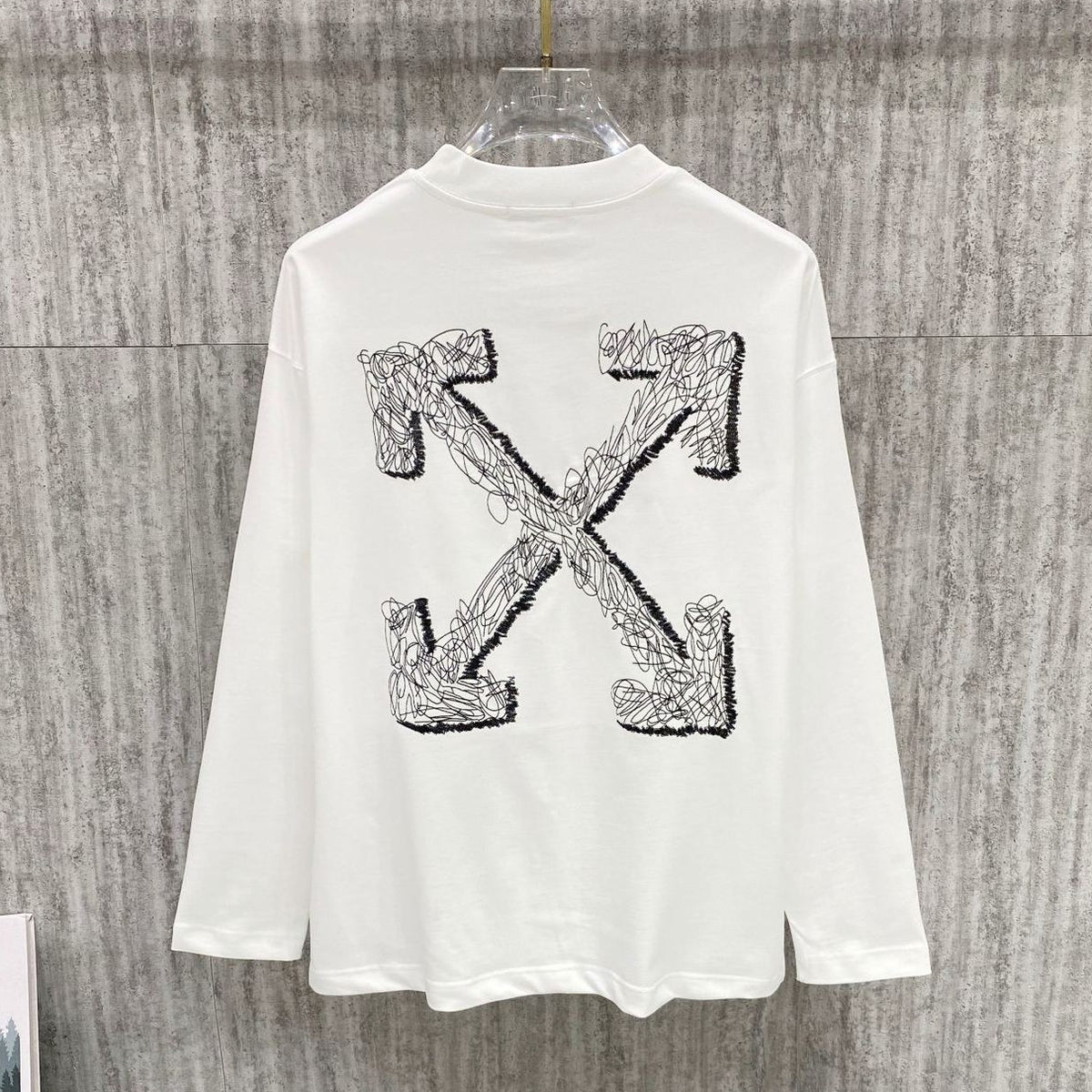 OFF-Whlte Unisex Long-sleeved T-shirt #014