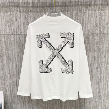 OFF-Whlte Unisex Long-sleeved T-shirt #014