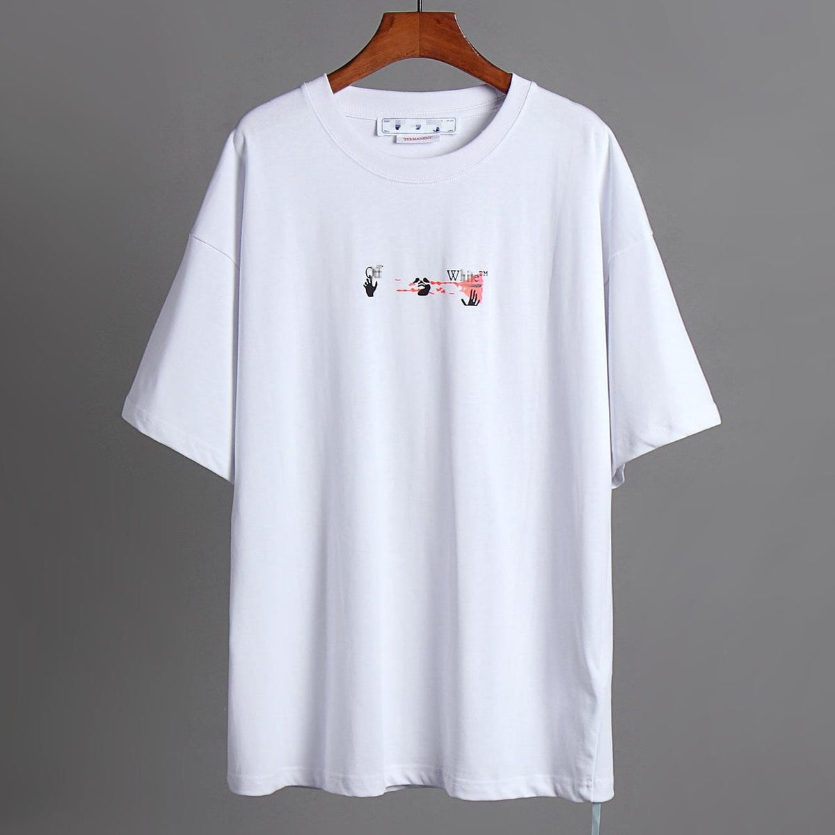 OFF-Whlte Arrow logo print T-shirt#75