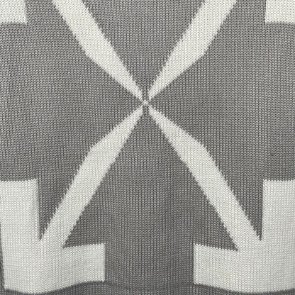 OFF-Whlte Intarsia Knit Sweater#14