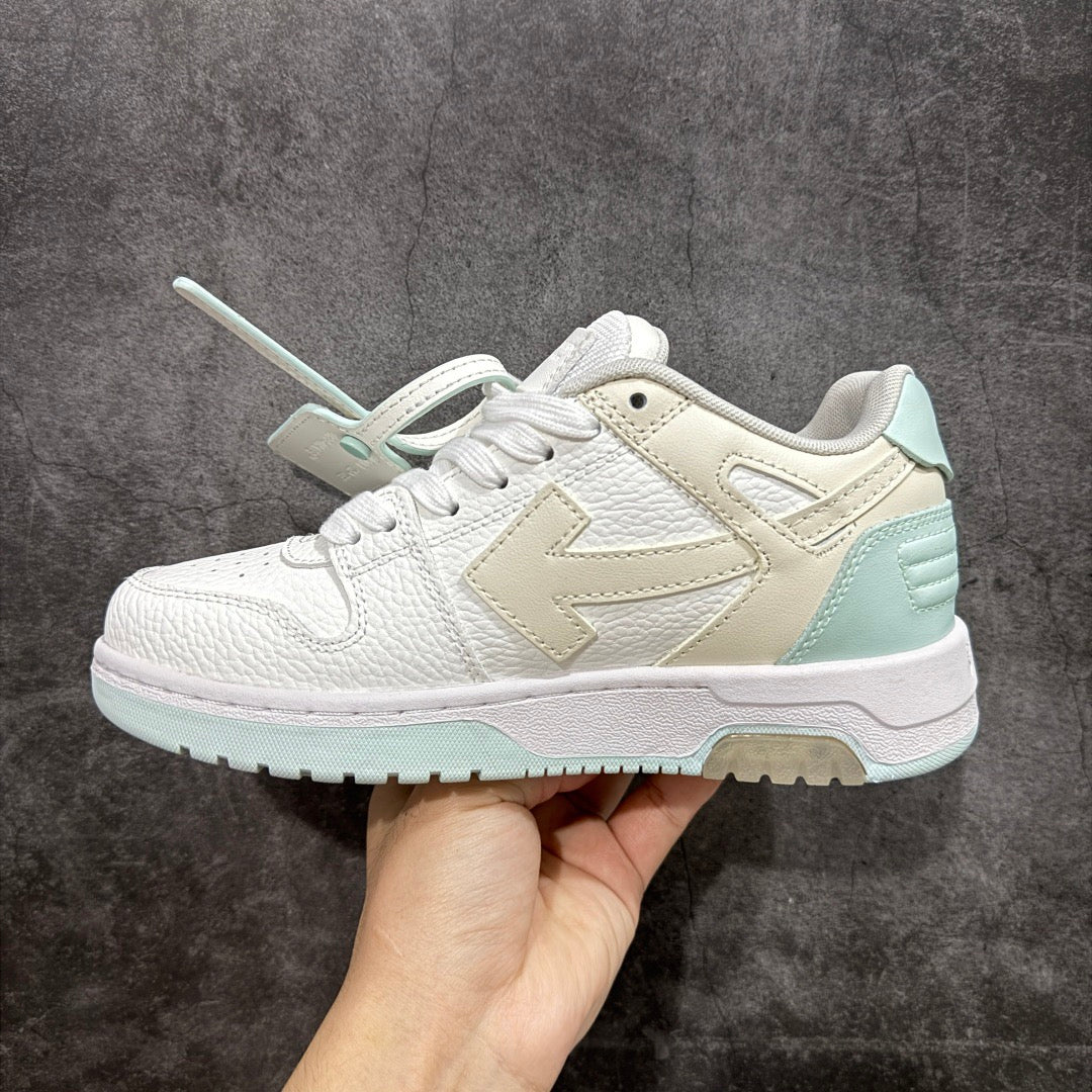 OFF-Whlte Arrow logo leather Sports shoes#16