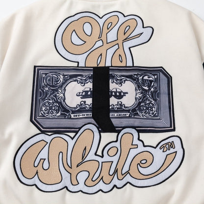 OFF-Whlte Baseball Jacket #32