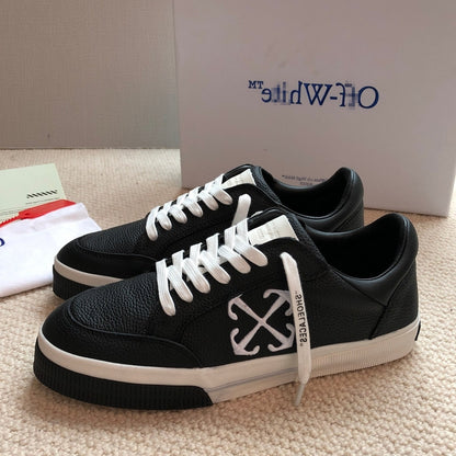 OFF-Whlte Genuine Leather Sneakers#65