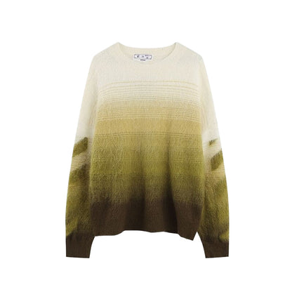 OFF-Whlte Intarsia Knit Sweater#3