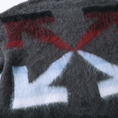 OFF-Whlte Intarsia Knit Sweater#15