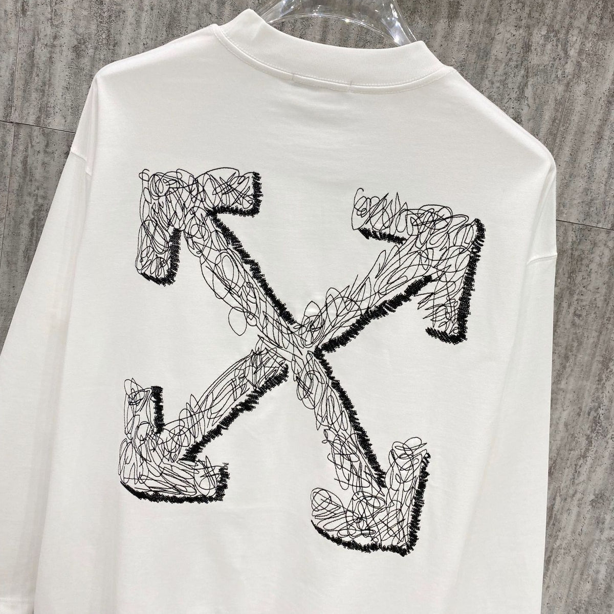 OFF-Whlte Unisex Long-sleeved T-shirt #014