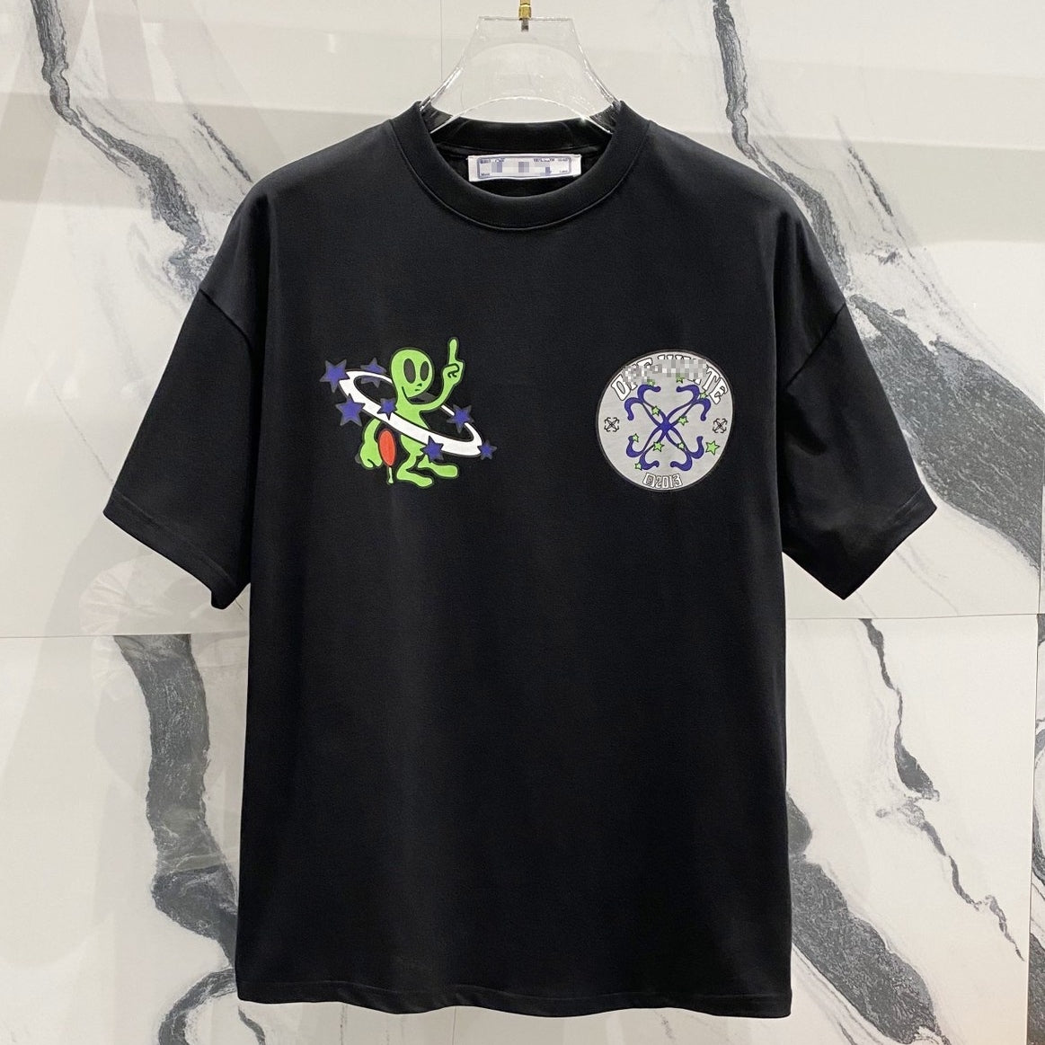 OFF-Whlte Arrow Logo Cotton T-shirt#29