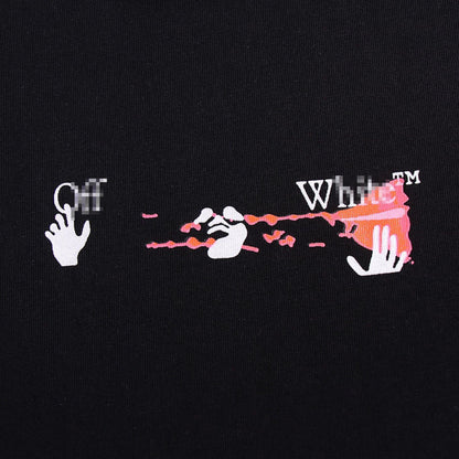 OFF-Whlte Arrow logo print T-shirt#75