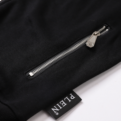 PP Stand collar sweatshirt jacket #4
