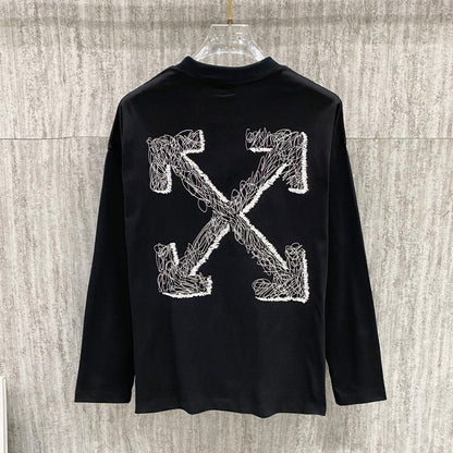 OFF-Whlte Unisex Long-sleeved T-shirt #014