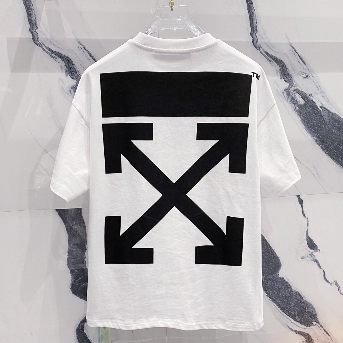 OFF-Whlte Arrow Logo Cotton T-shirt#34