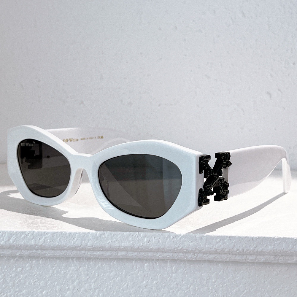 OFF-Whlte Arrow logo sunglasses#007