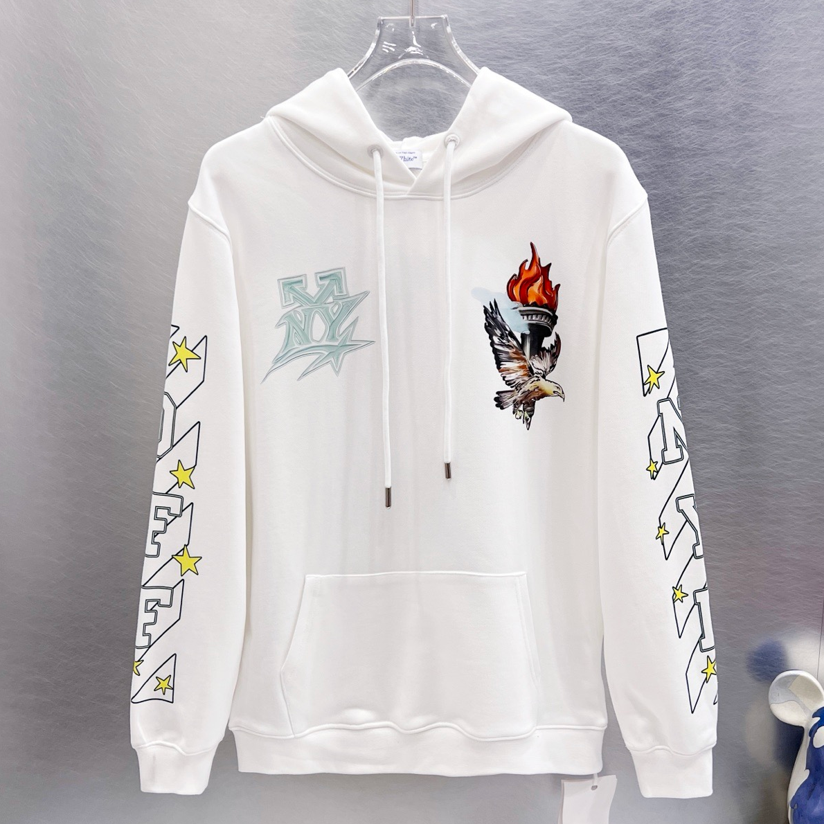 OFF-Whlte Arrow logo sports sweatshirt#1005