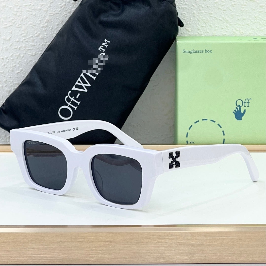OFF-Whlte Arrow logo sunglasses#008-1