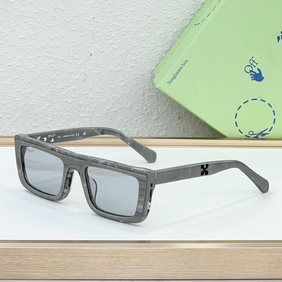 OFF-Whlte Arrow logo sunglasses#043