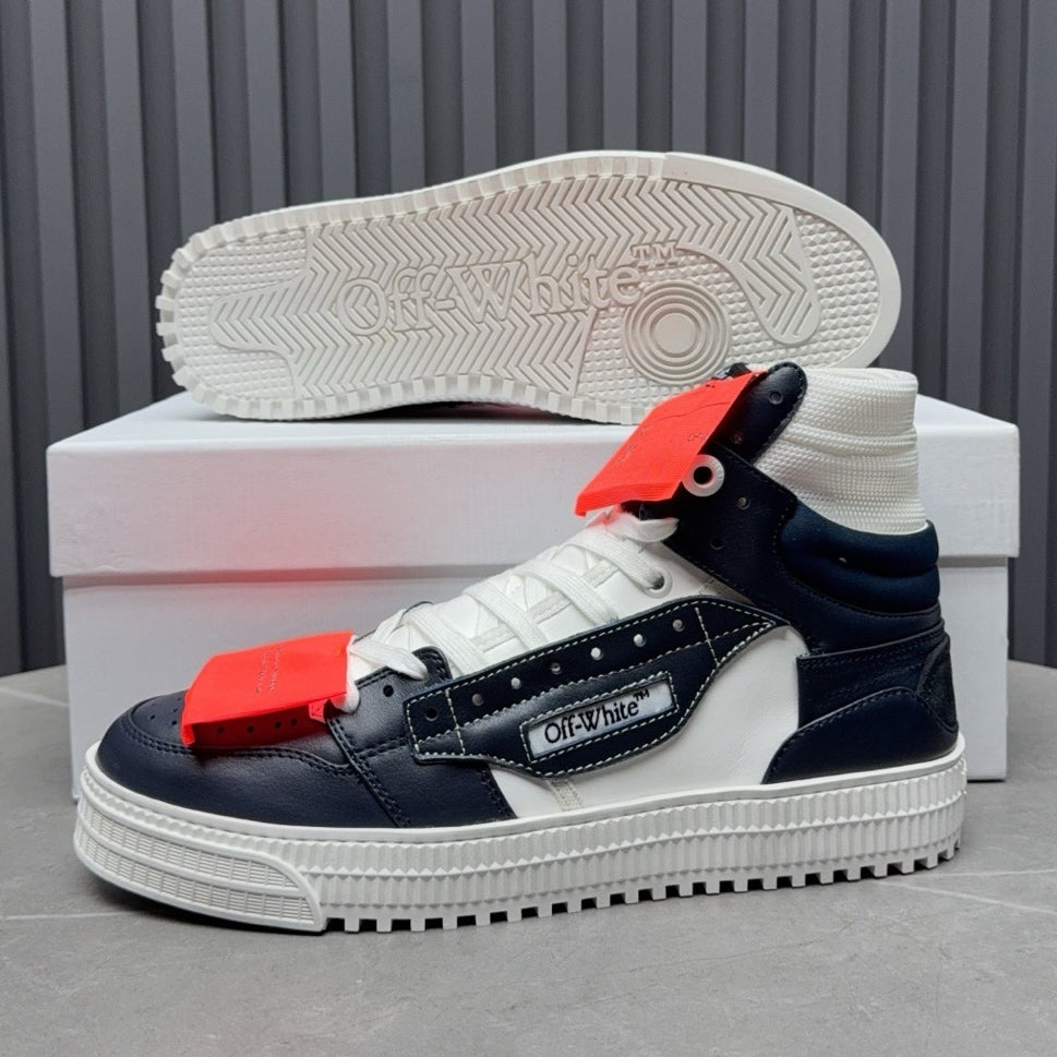 OFF-Whlte Arrow logo high-top sneakers#24