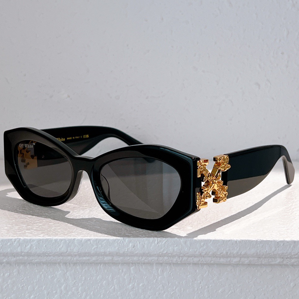 OFF-Whlte Arrow logo sunglasses#007