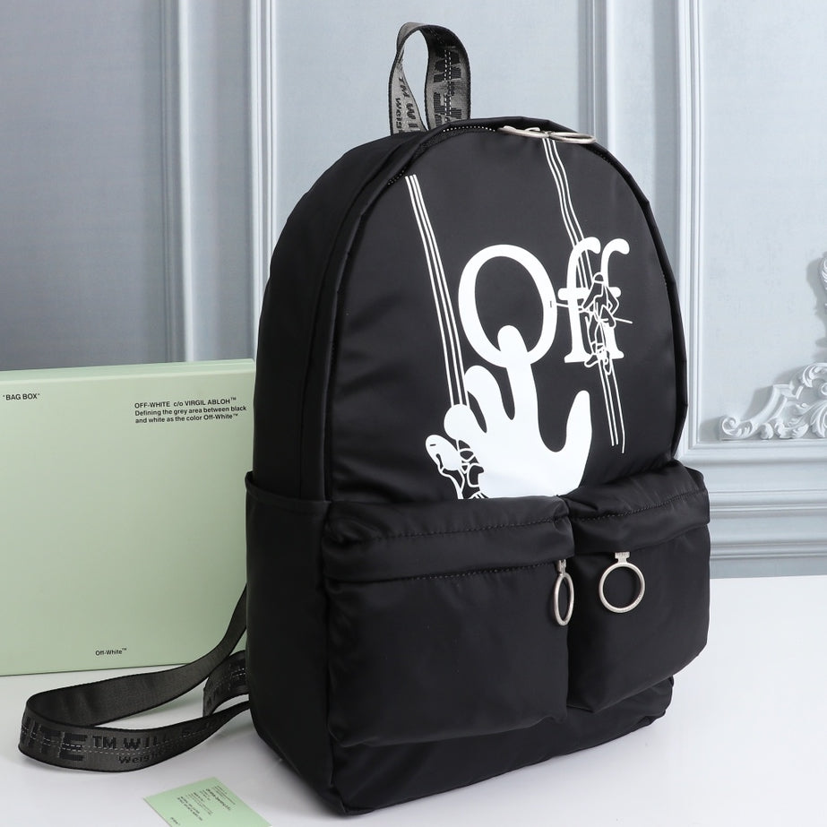 OFF-Whlte Thumb Graffiti Rucksack #1
