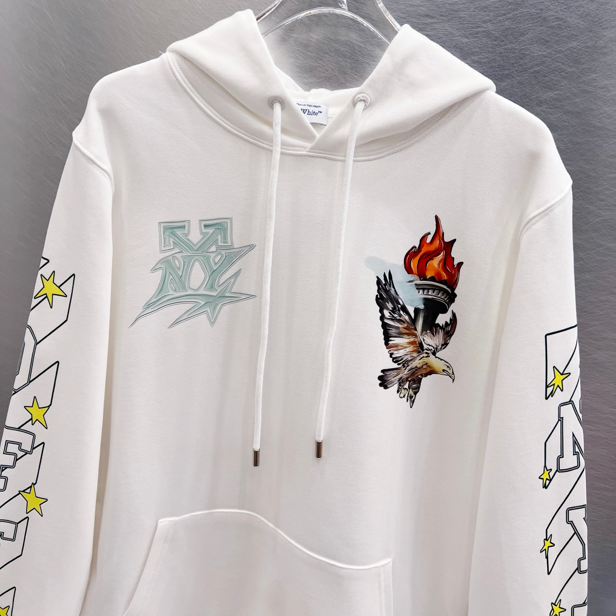 OFF-Whlte Arrow logo sports sweatshirt#1005